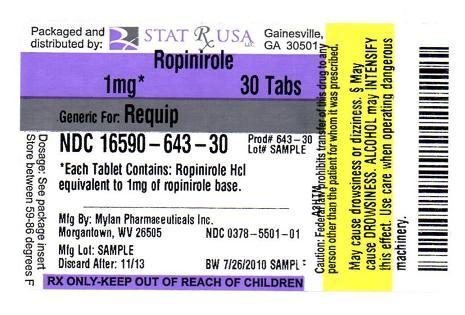 ROPINIROLE HYDROCHLORIDE